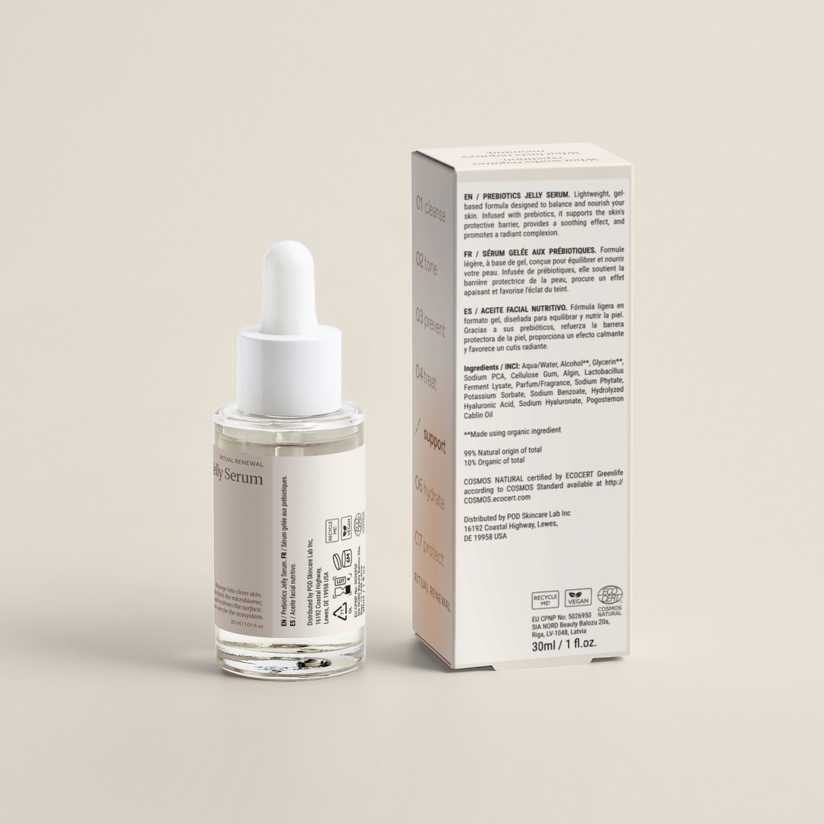 Biome Jelly Serum — back