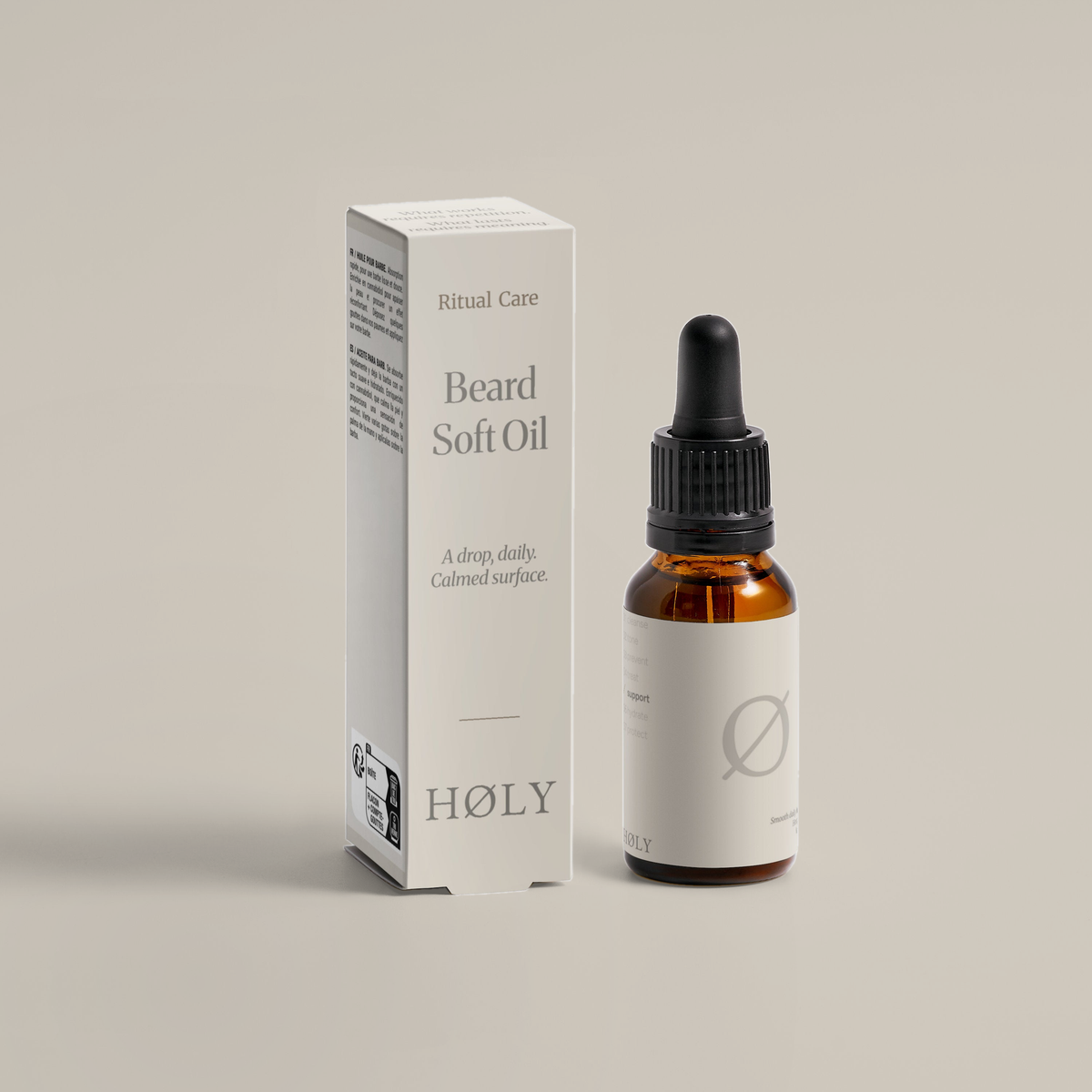 Beard Soft Oil — hero front