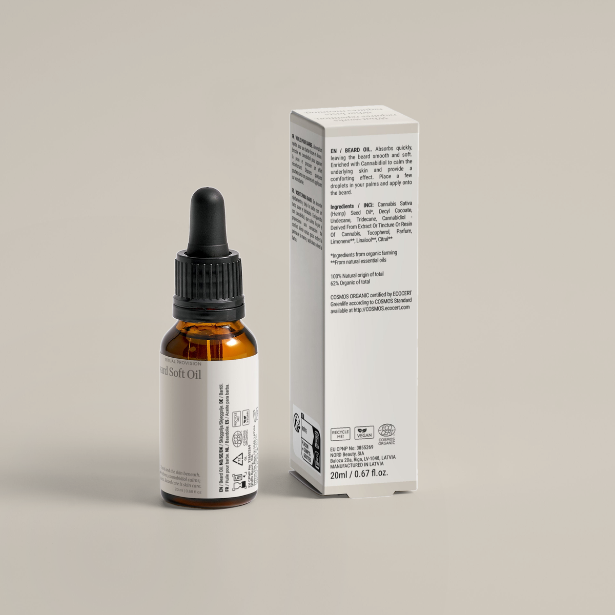 Beard Soft Oil — hero back