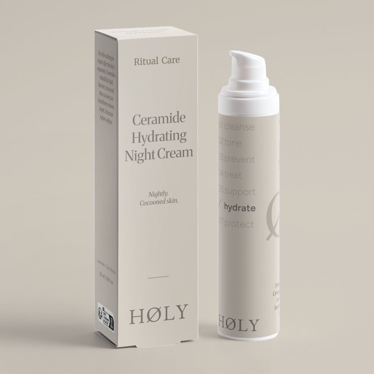 Ceramide Hydrating Night Cream — hero