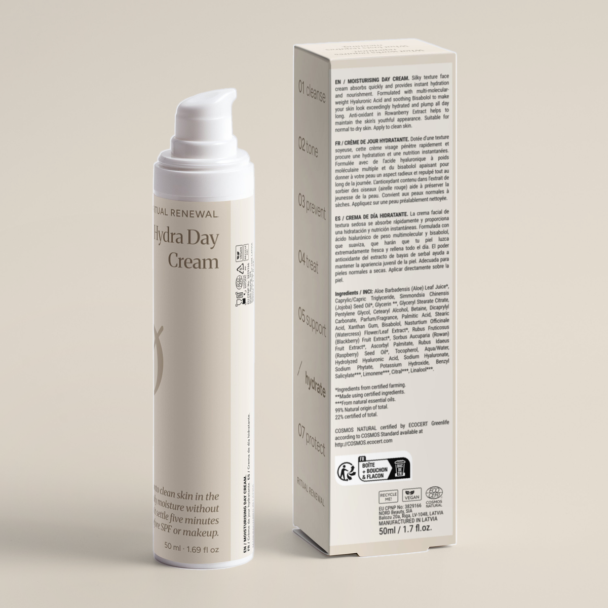 HDC · hydrate · hero v22