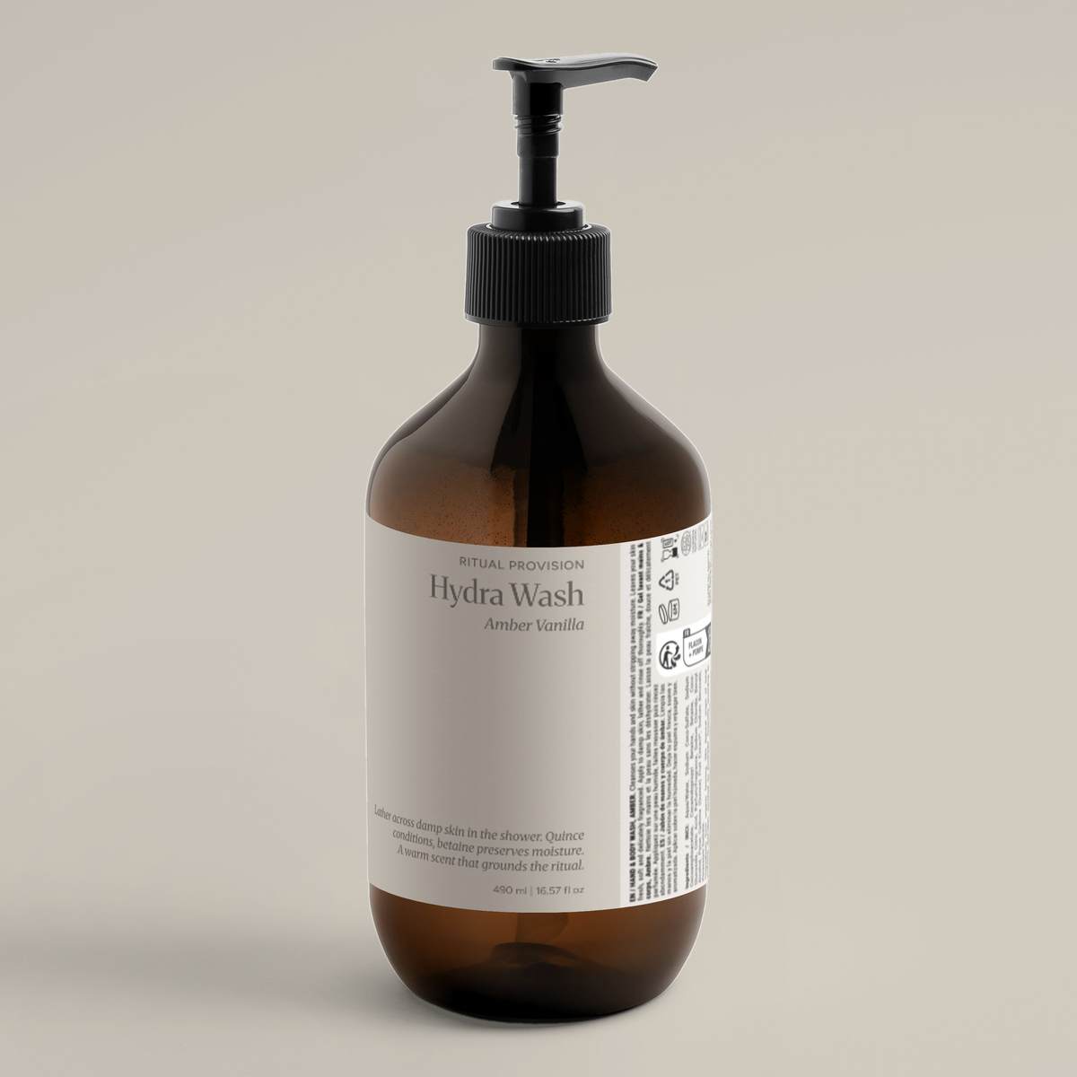 Hydra Wash — Amber Vanilla — hero