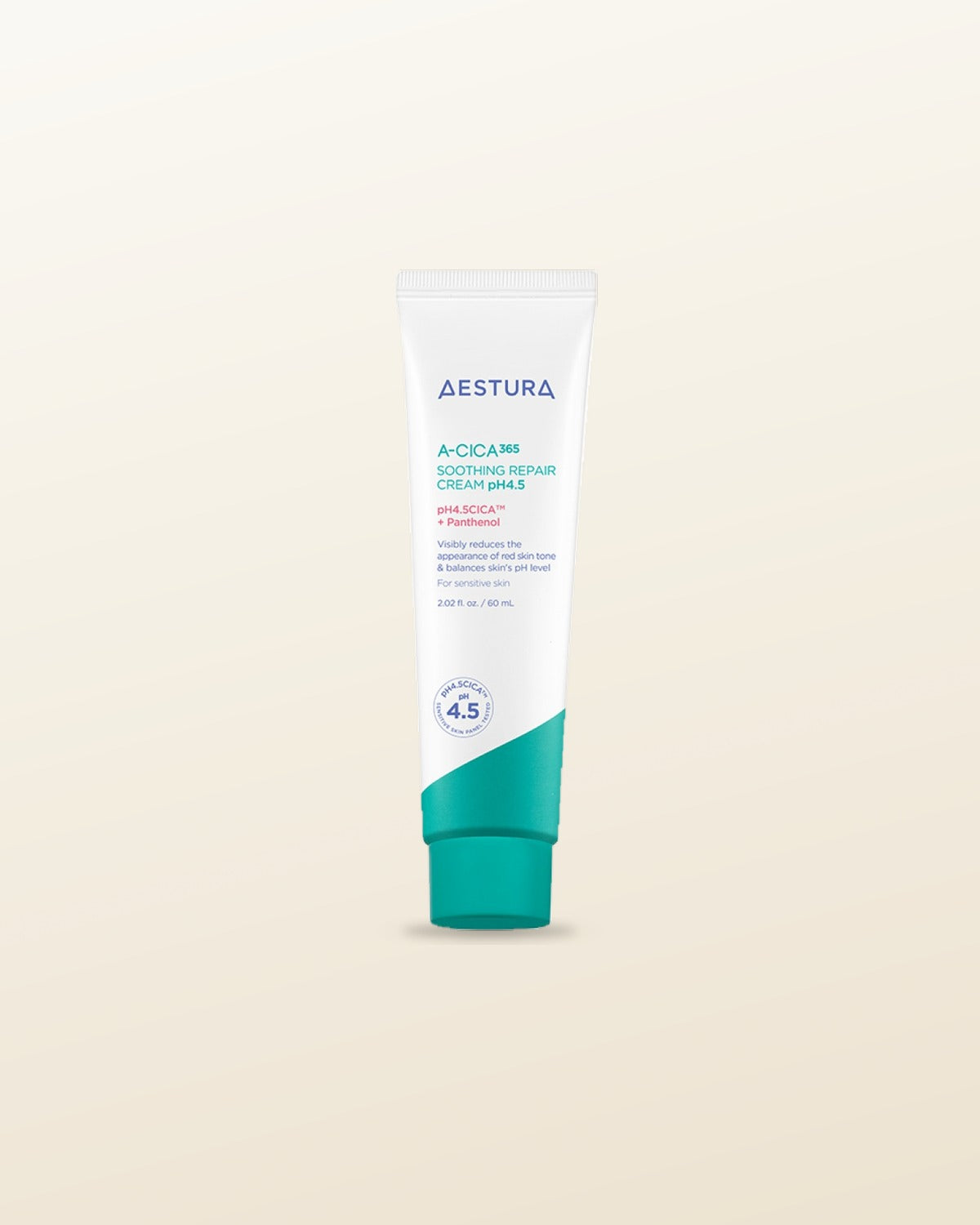 AESTURA A-CICA 365 SOOTHING REPAIR CREAM pH4.5 60ml - tonal render