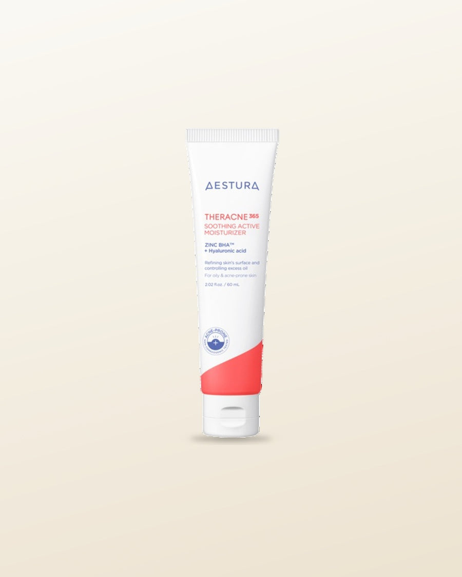 AESTURA THERACNE 365 SOOTHING ACTIVE MOISTURIZER 60ml - tonal render