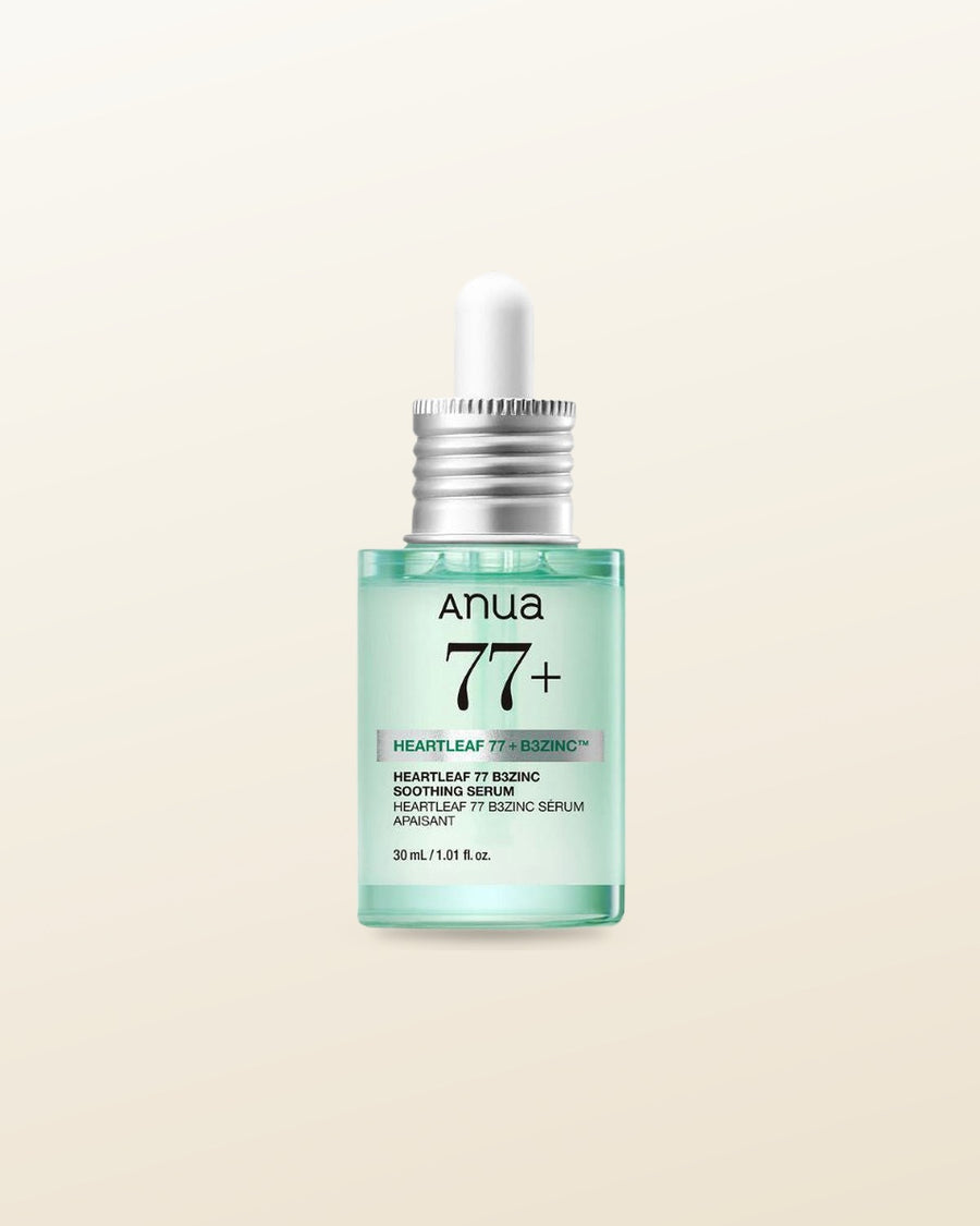 Anua Heartleaf 77 B3Zinc Soothing Serum 30ml - tonal render