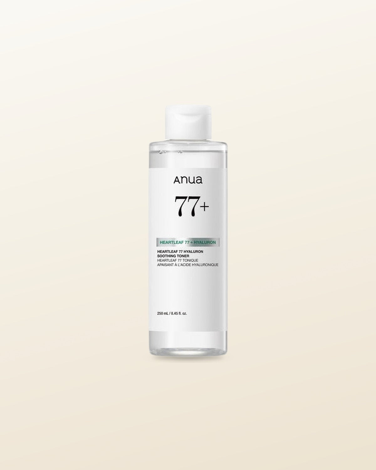 Anua Heartleaf 77 Hyaluron Soothing Toner 250ml - tonal render