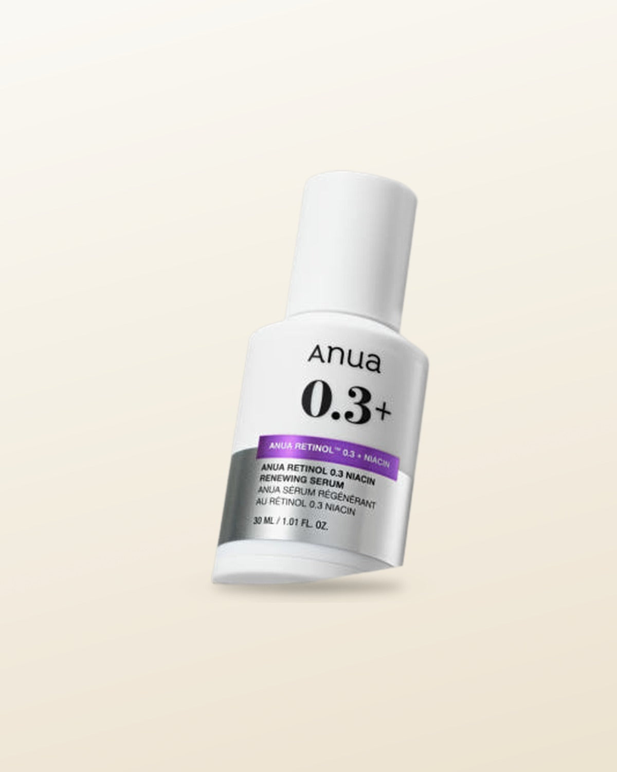 Anua Nano Retinol 0.3% + Niacin Renewing Serum 30ml - tonal render