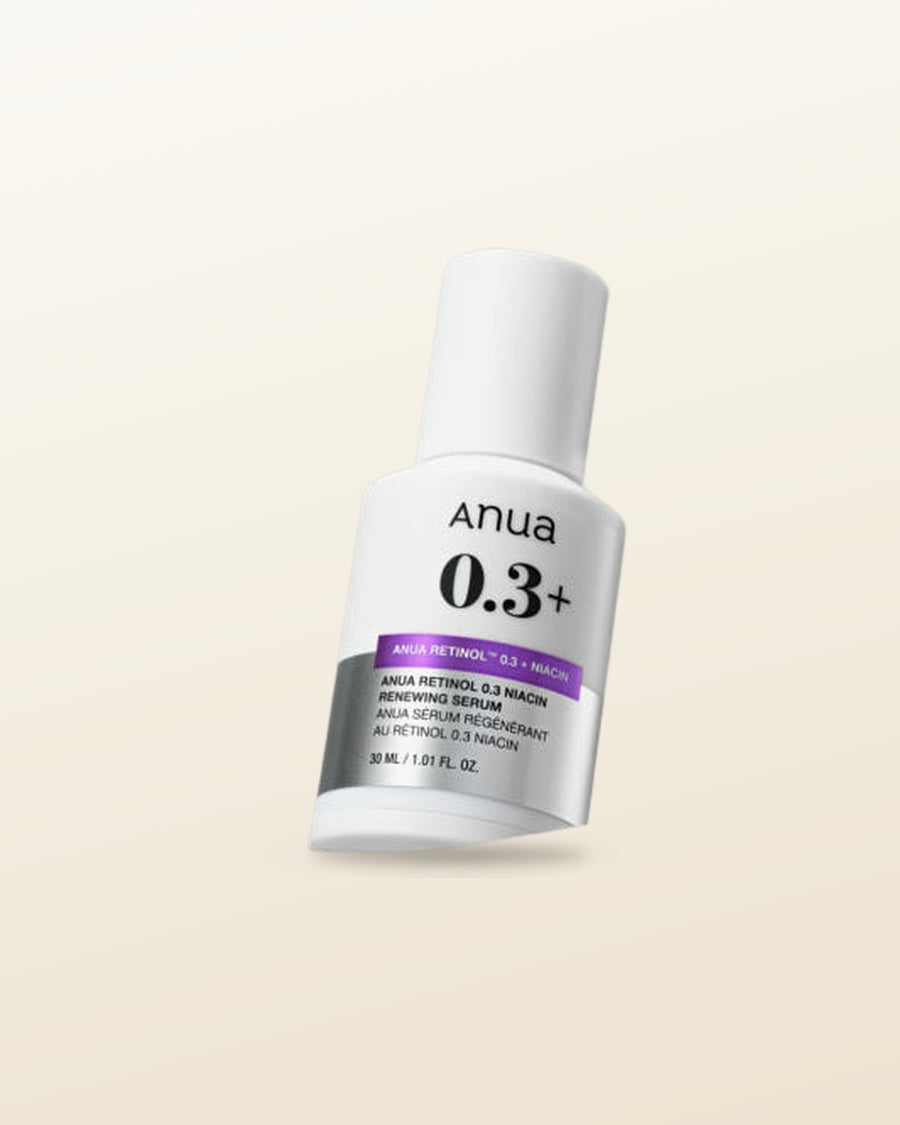 Anua Nano Retinol 0.3% + Niacin Renewing Serum 30ml - tonal render