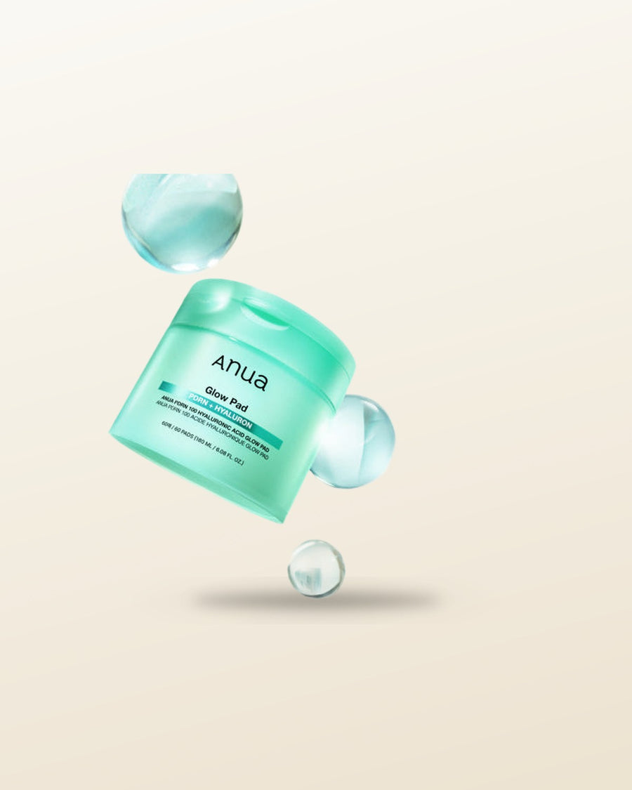 Anua PDRN 100 Hyaluronic Acid Glow Pad 60P/180ml - tonal render