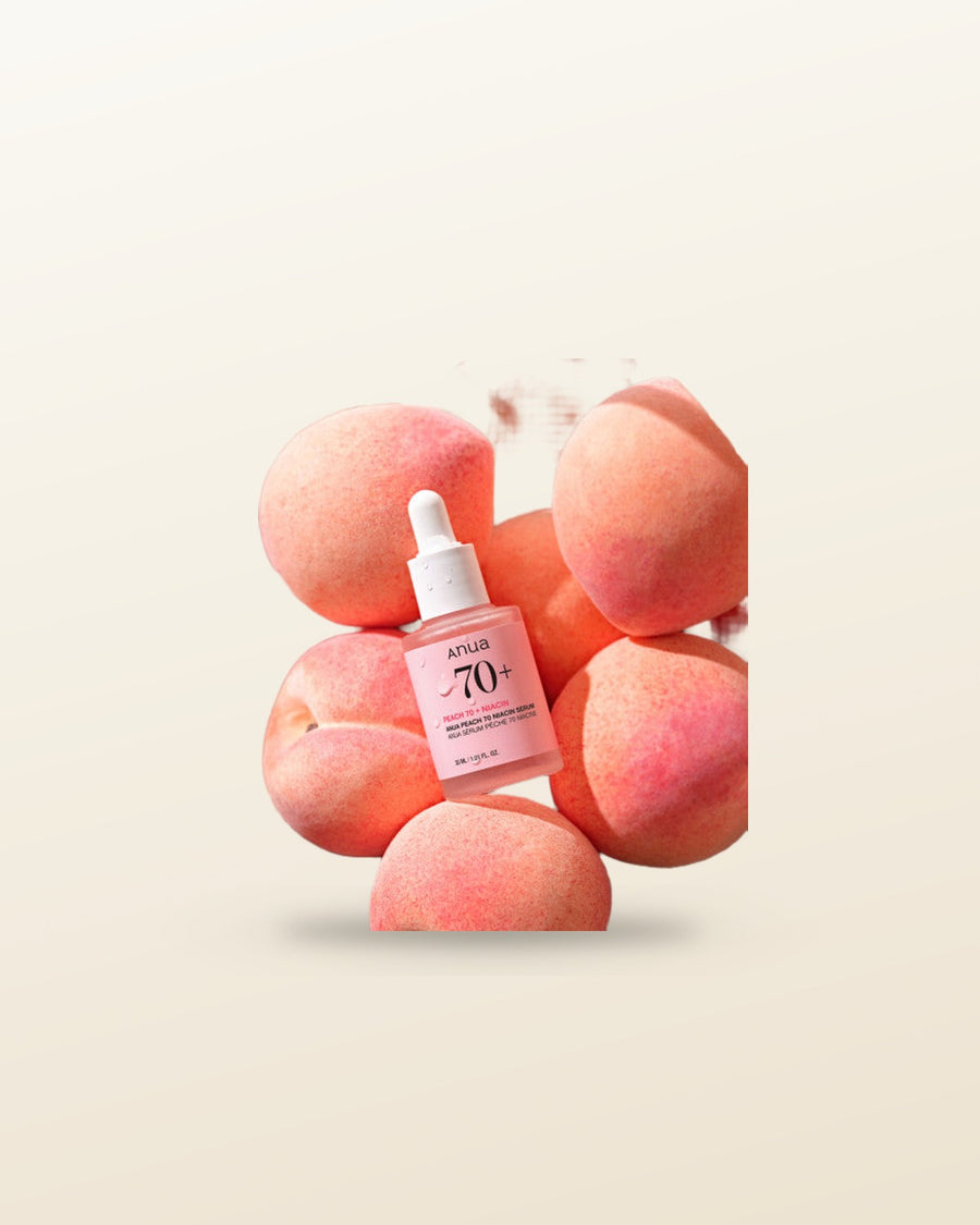 Anua PEACH 70% NIACINAMIDE SERUM 30ml - tonal render