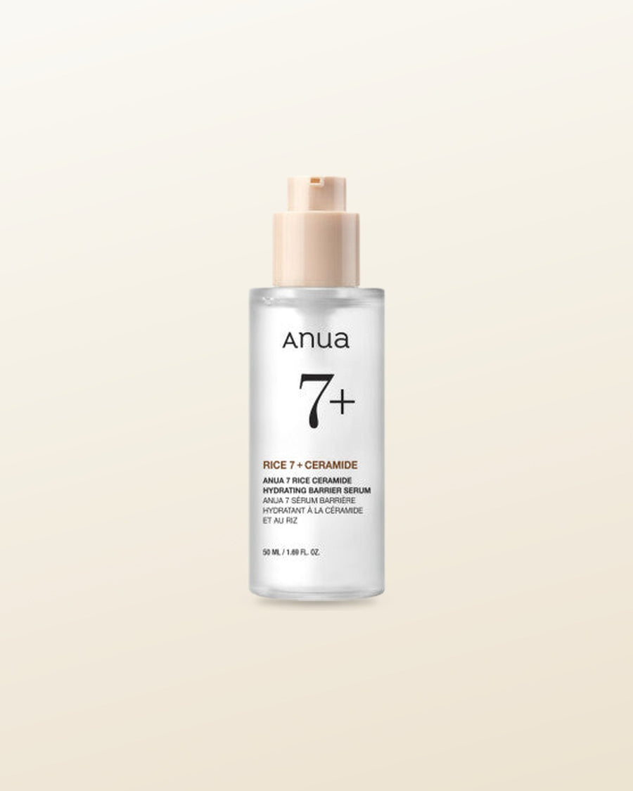 Anua RICE CERAMIDE 7 HYDRATING BARRIER SERUM 50ml - tonal render