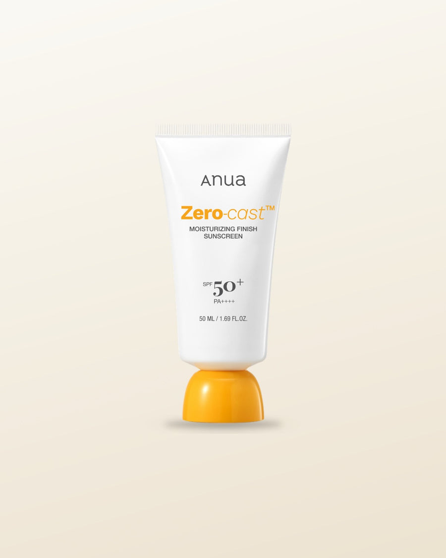 Anua Zero-Cast Moisturizing Finish Sunscreen 50ml - tonal render