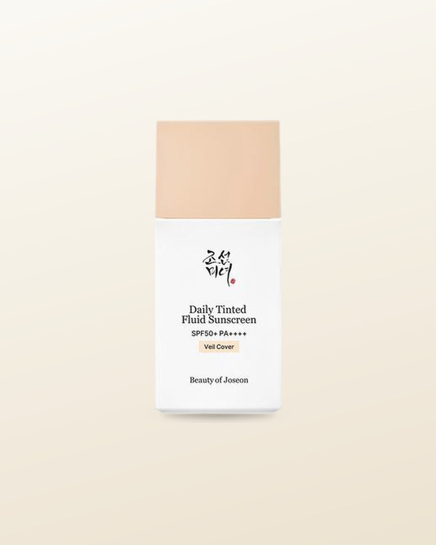 [Beauty of Joseon] Daily Tinted Fluid Sunscreen [VEIL COVER] SPF50+ PA+++ 50ml - tonal render