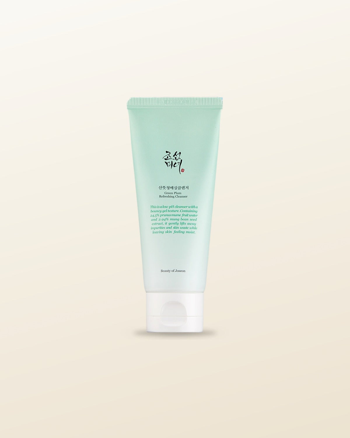 [Beauty of Joseon] Green Plum Refreshing Cleanser 100ml - tonal render