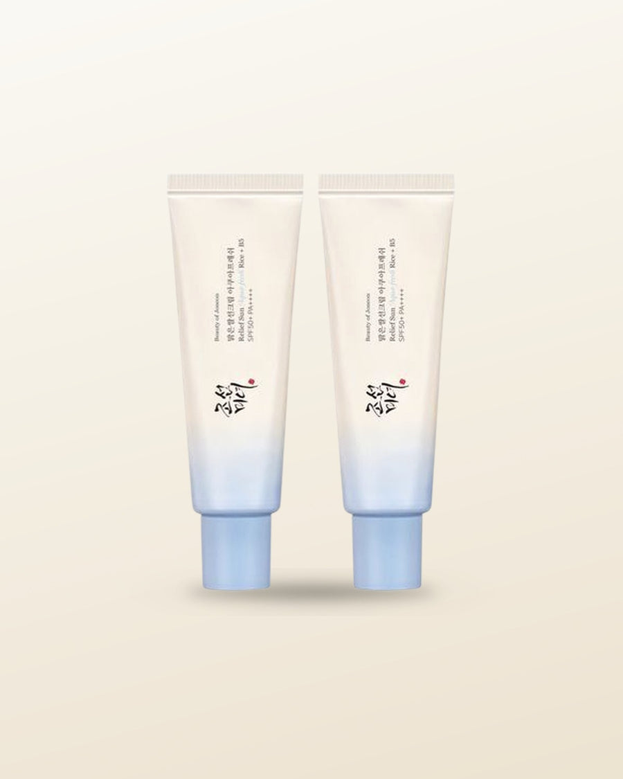 [Beauty of Joseon] Relief Sun Aqua-fresh Rice+B5 (SPF50+ PA++++) 50ml x 2ea - tonal render