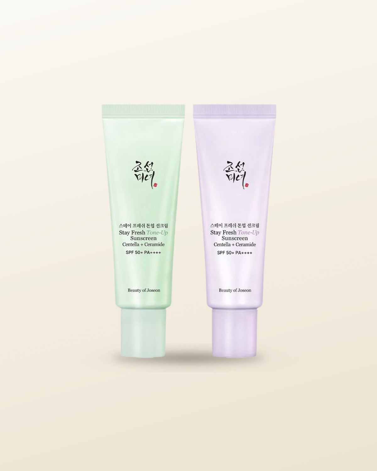 [Beauty of Joseon] Stay Fresh Tone-Up Sunscreen SPF50+ PA++++ 50ml (2colors) - tonal render