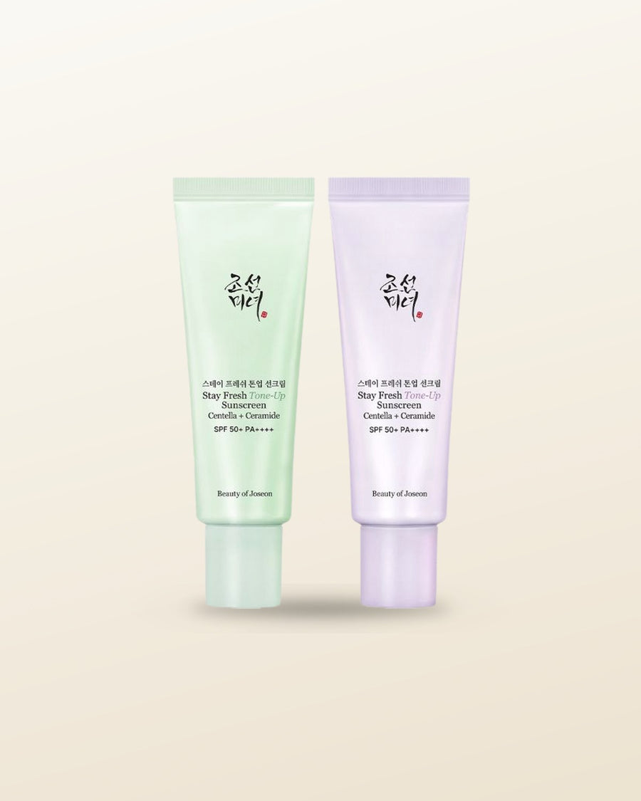 [Beauty of Joseon] Stay Fresh Tone-Up Sunscreen SPF50+ PA++++ 50ml (2colors) - tonal render