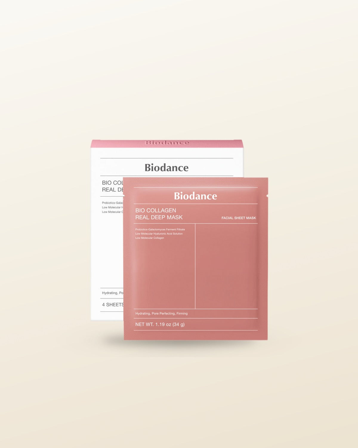 Biodance Bio Collagen Real Deep Mask Sheet 4P - tonal render