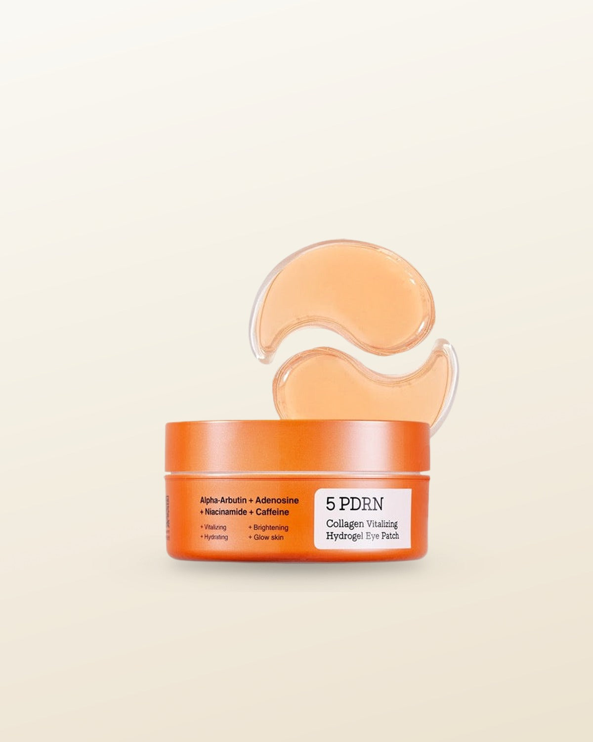 COSRX 5 PDRN Collagen Vitalizing Hydrogel Eye Patch 85g/60ea - tonal render
