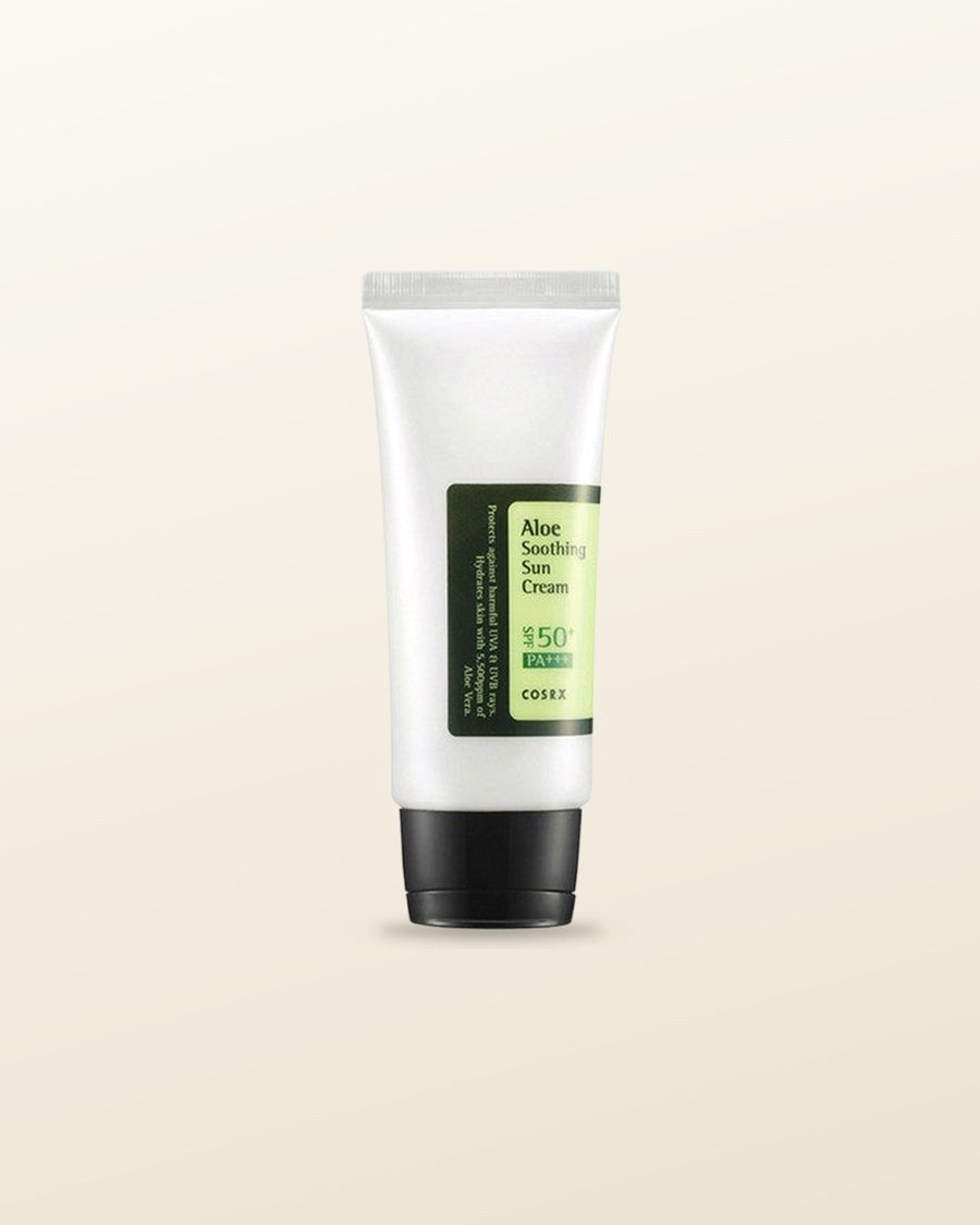 COSRX Aloe Soothing Sun Cream SPF50+/ PA+++ 50ml - tonal render