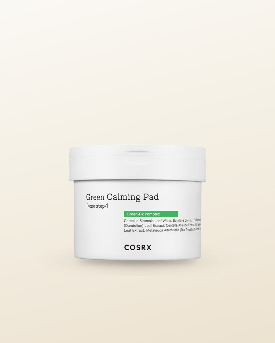 COSRX One Step Green Hero Calming Pad 70 Sheets - tonal render