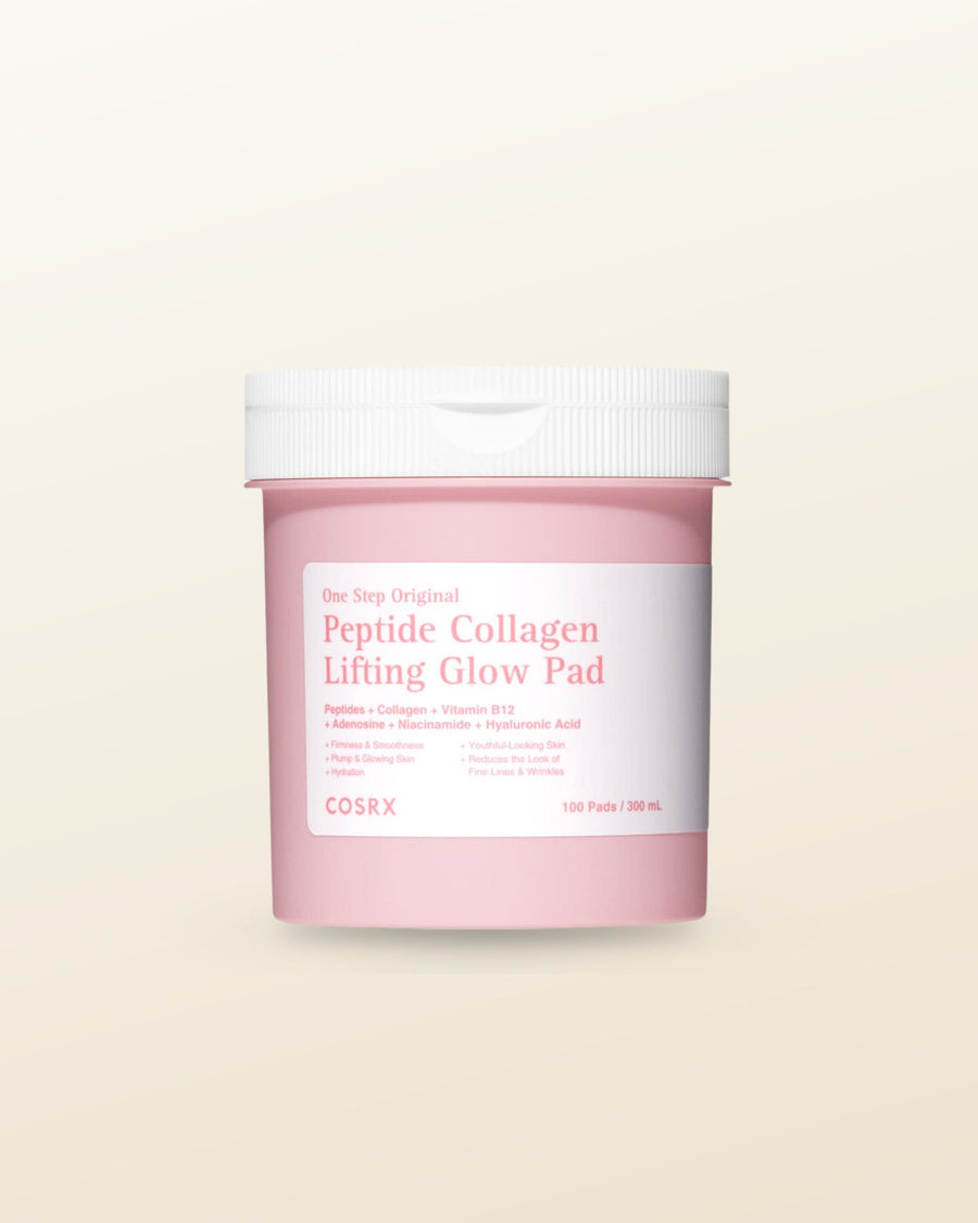 COSRX One Step Original
Peptide Collagen
Lifting Glow Pad 300ml/100ea - tonal render