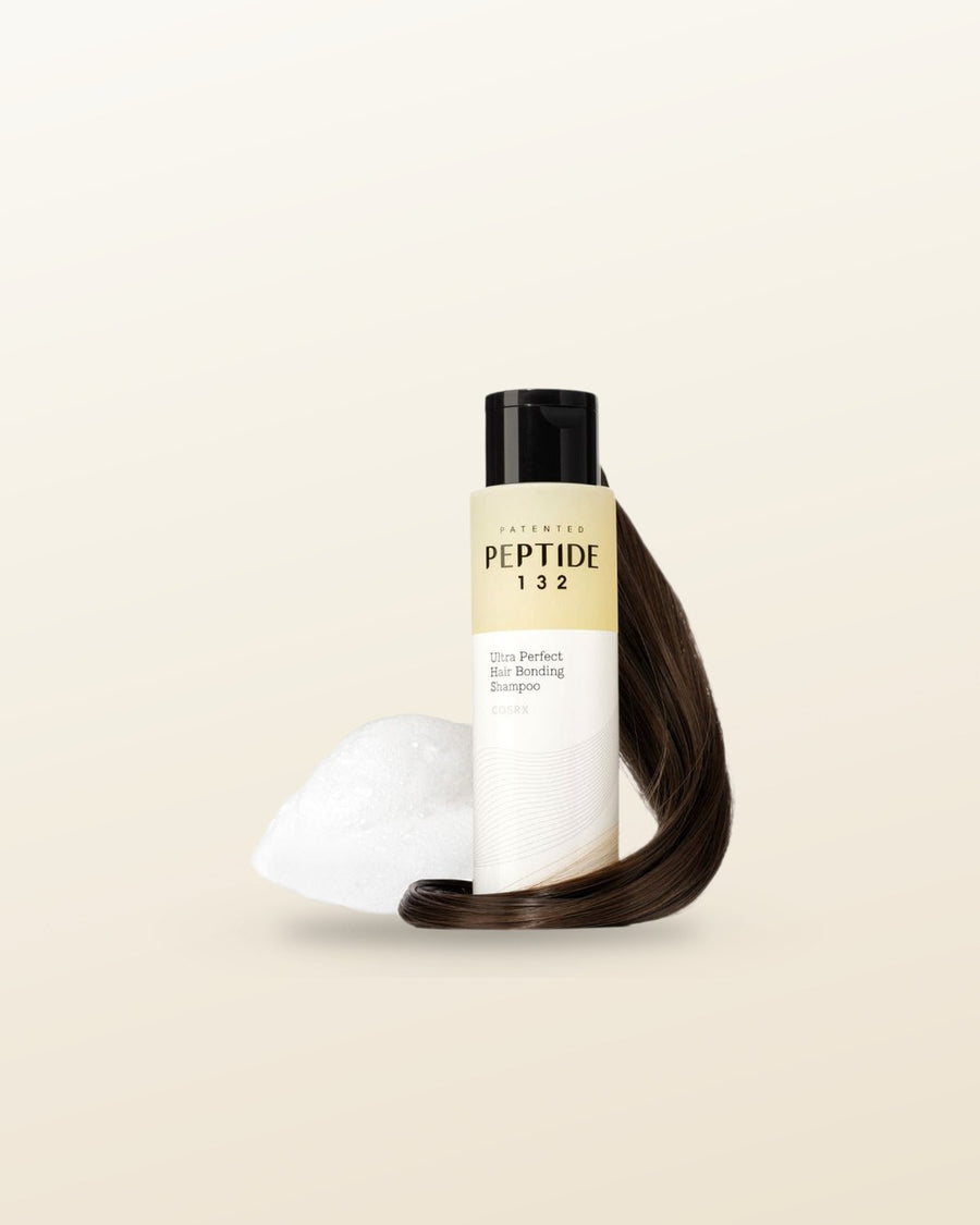 COSRX PEPTIDE-132 Ultra Perfect Hair Bonding Shampoo 200ml - tonal render