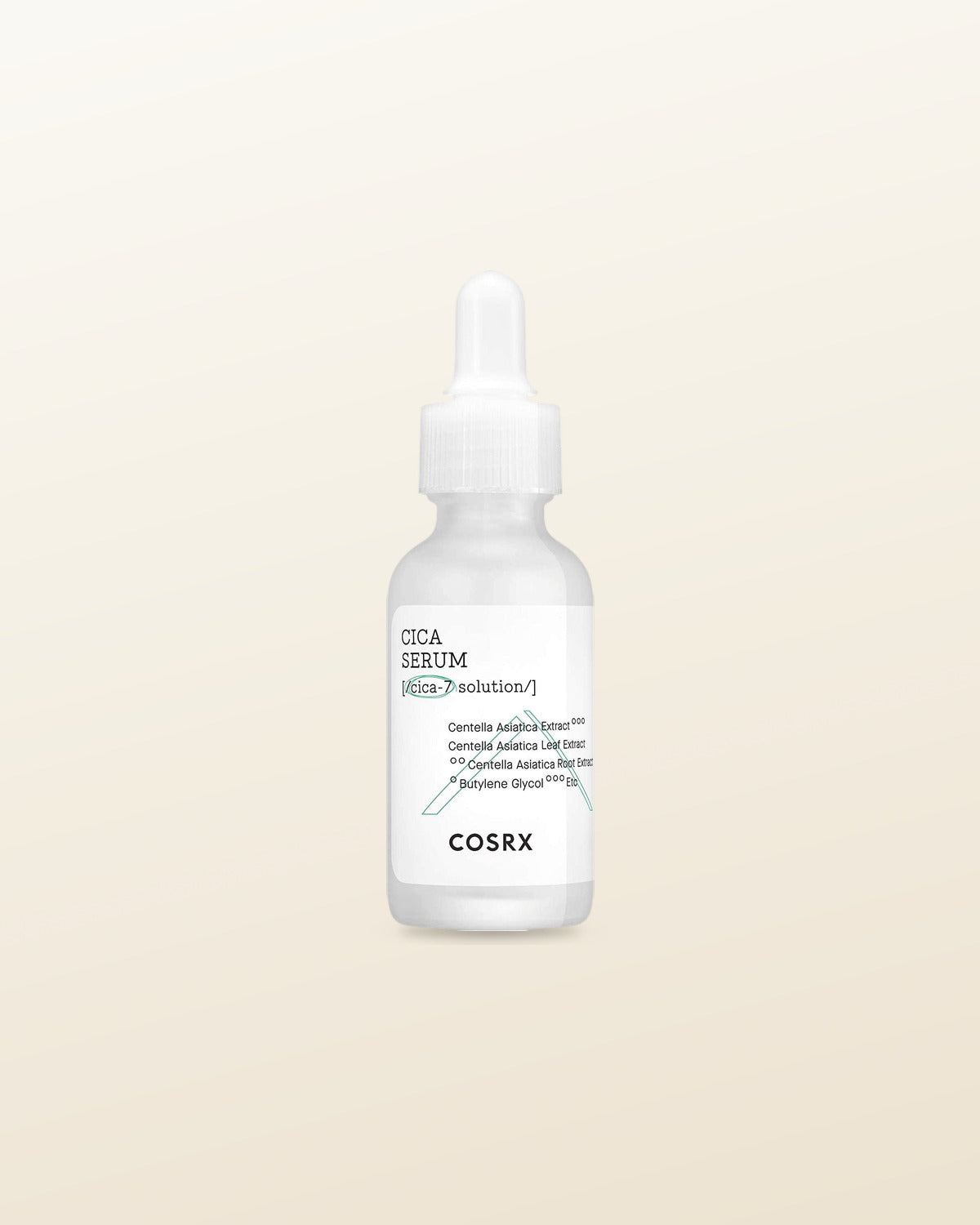 COSRX Pure Fit Cica Serum 30ml - tonal render