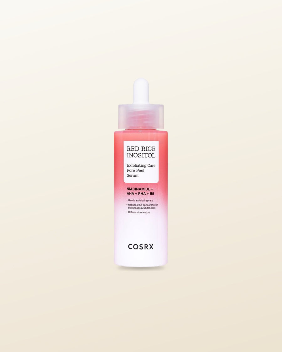 COSRX Red Rice Inositol Exfoliating Care Pore Peel Serum 80ml - tonal render