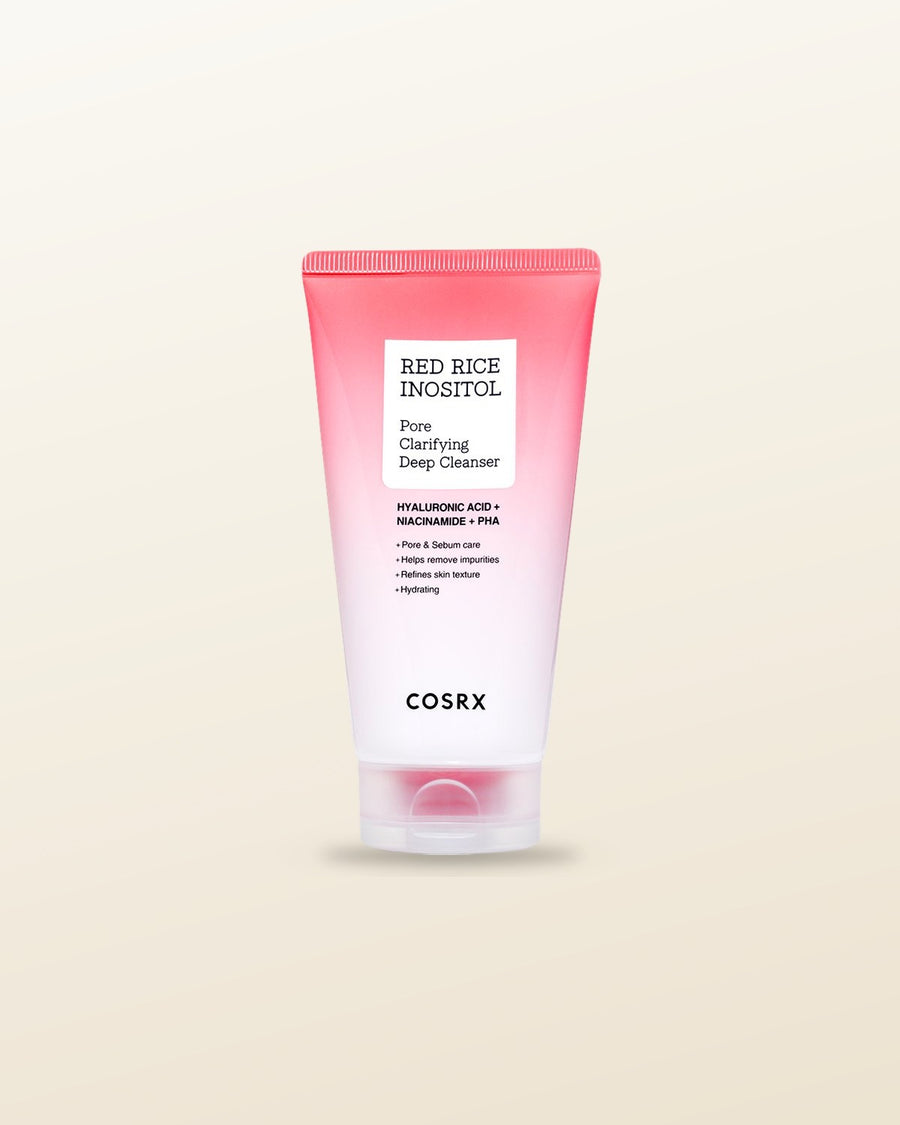 COSRX Red Rice Inositol Pore Clarifying Deep Cleanser 150ml - tonal render