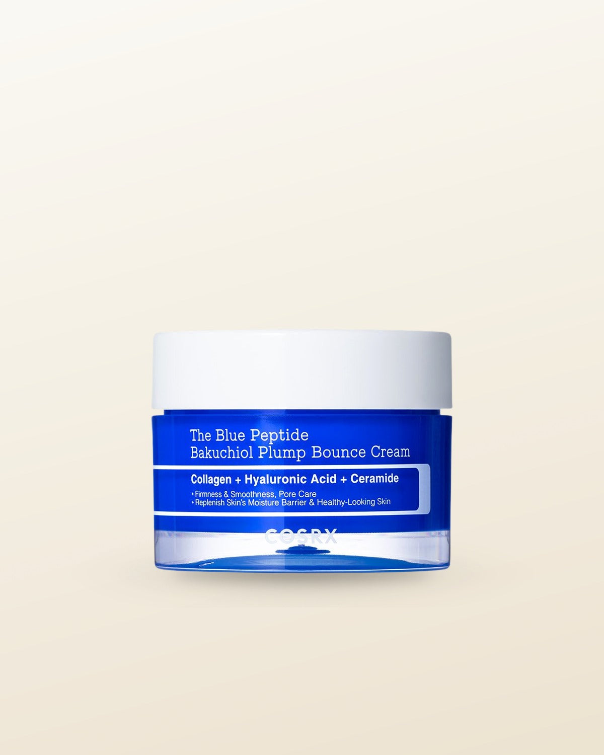 COSRX The Blue Peptide Bakuchiol Plump Bounce Cream 50g - tonal render