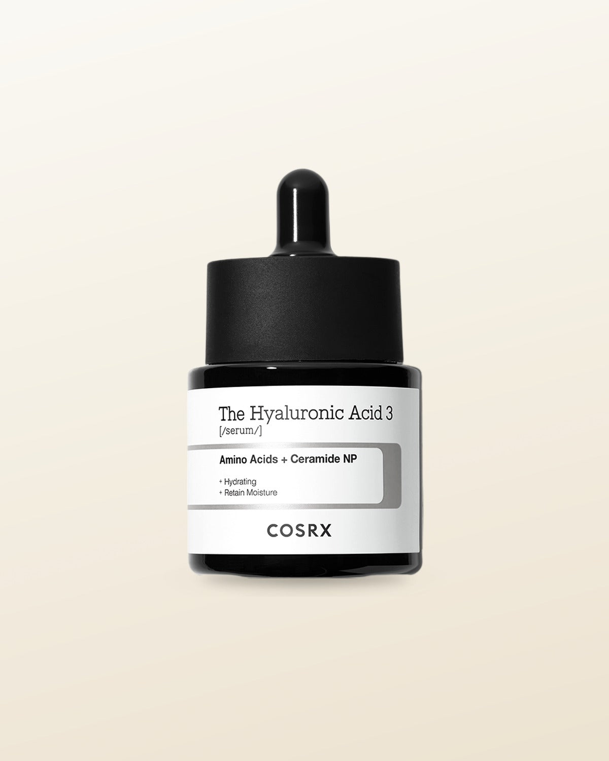 COSRX The Hyaluronic Acid 3 Serum 20ml - tonal render