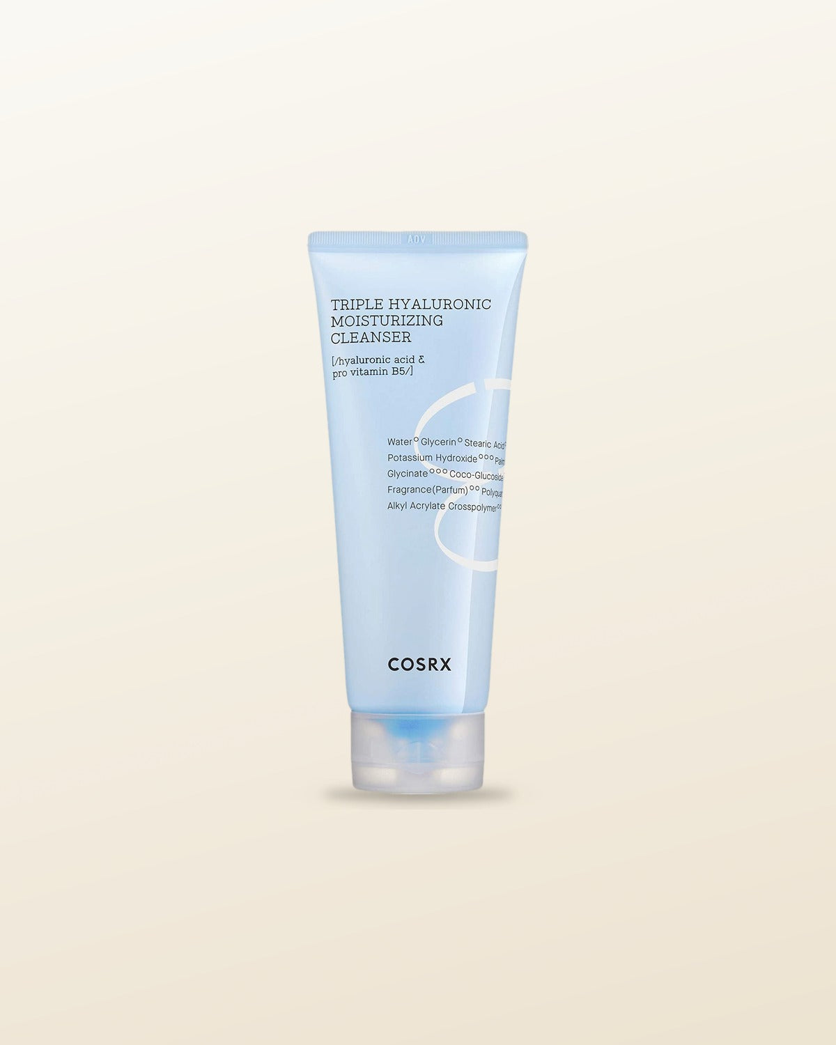 COSRX Triple Hyaluronic Moisturizing Cleanser 150ml - tonal render