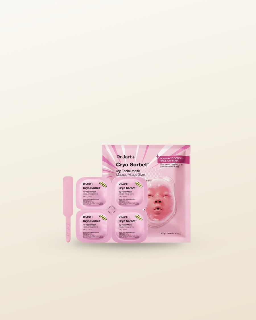 Dr.Jart+ Cryo Sorbet Icy Facial Mask 0.96g X 4ea - tonal render