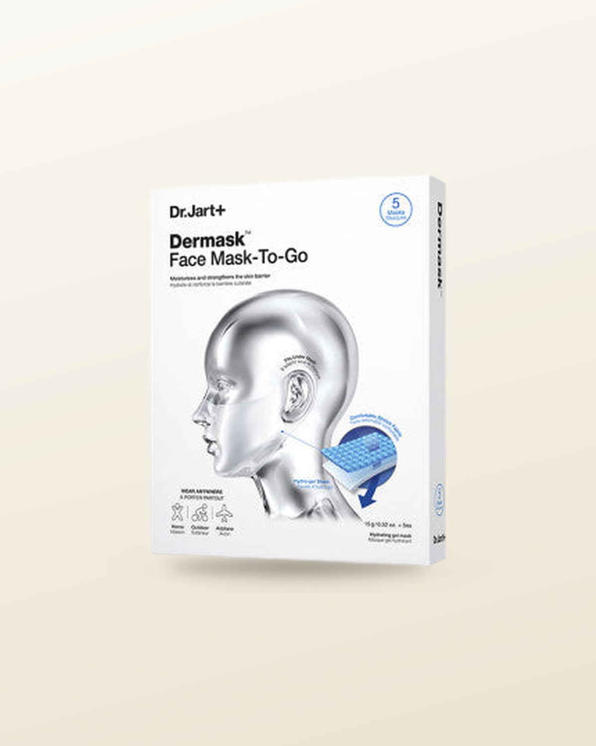 Dr.Jart+ Dermask Face Mask To Go (5 Sheets) - tonal render