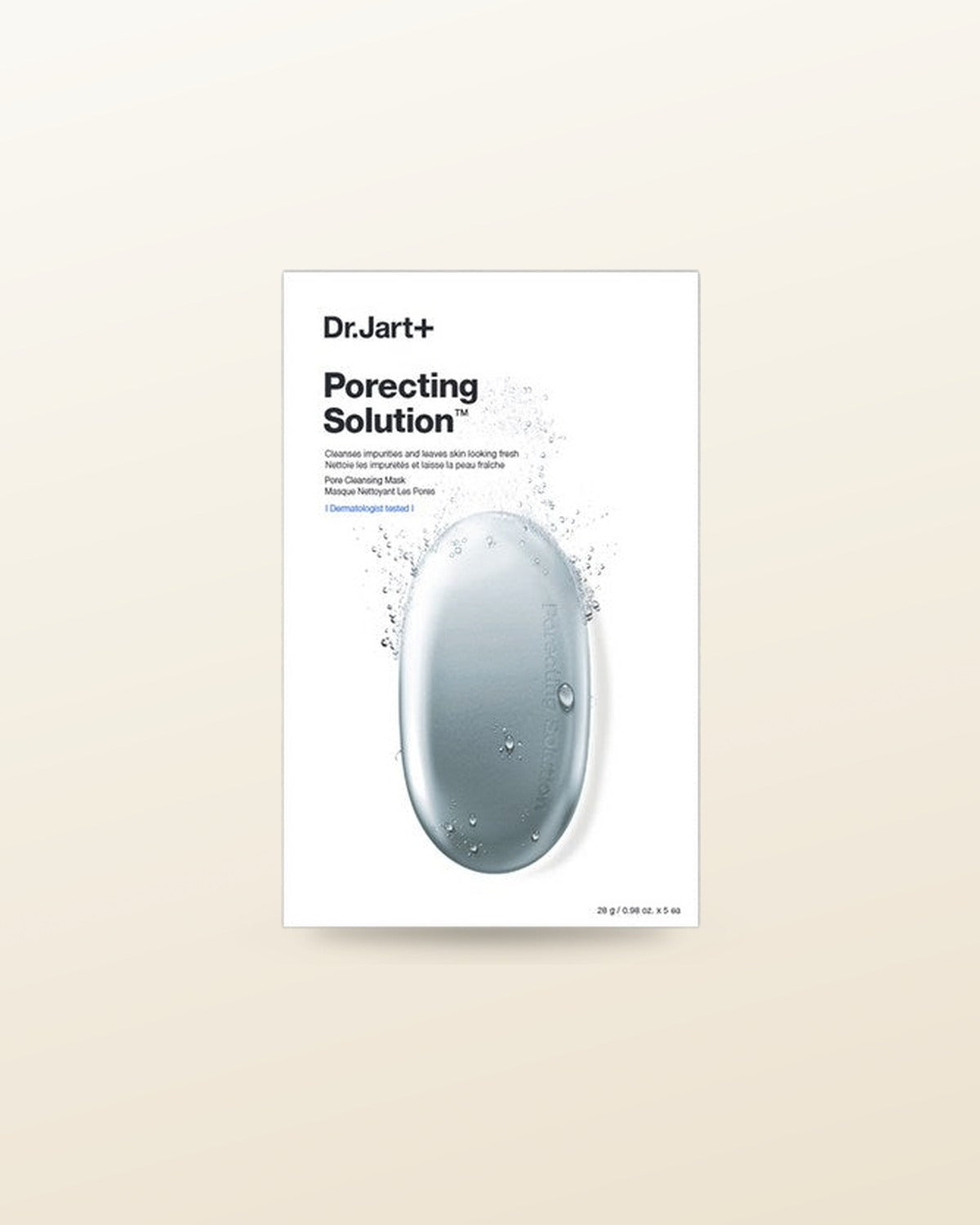 Dr.Jart+ Dermask Porecting Solution Facial Mask (5 Sheets) - tonal render