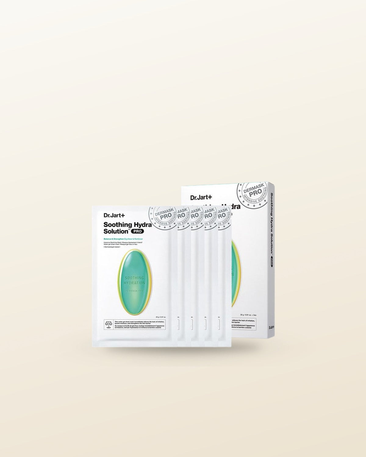 Dr.Jart+ Dermask Soothing Hydra Solution Pro (5 Sheets) - tonal render