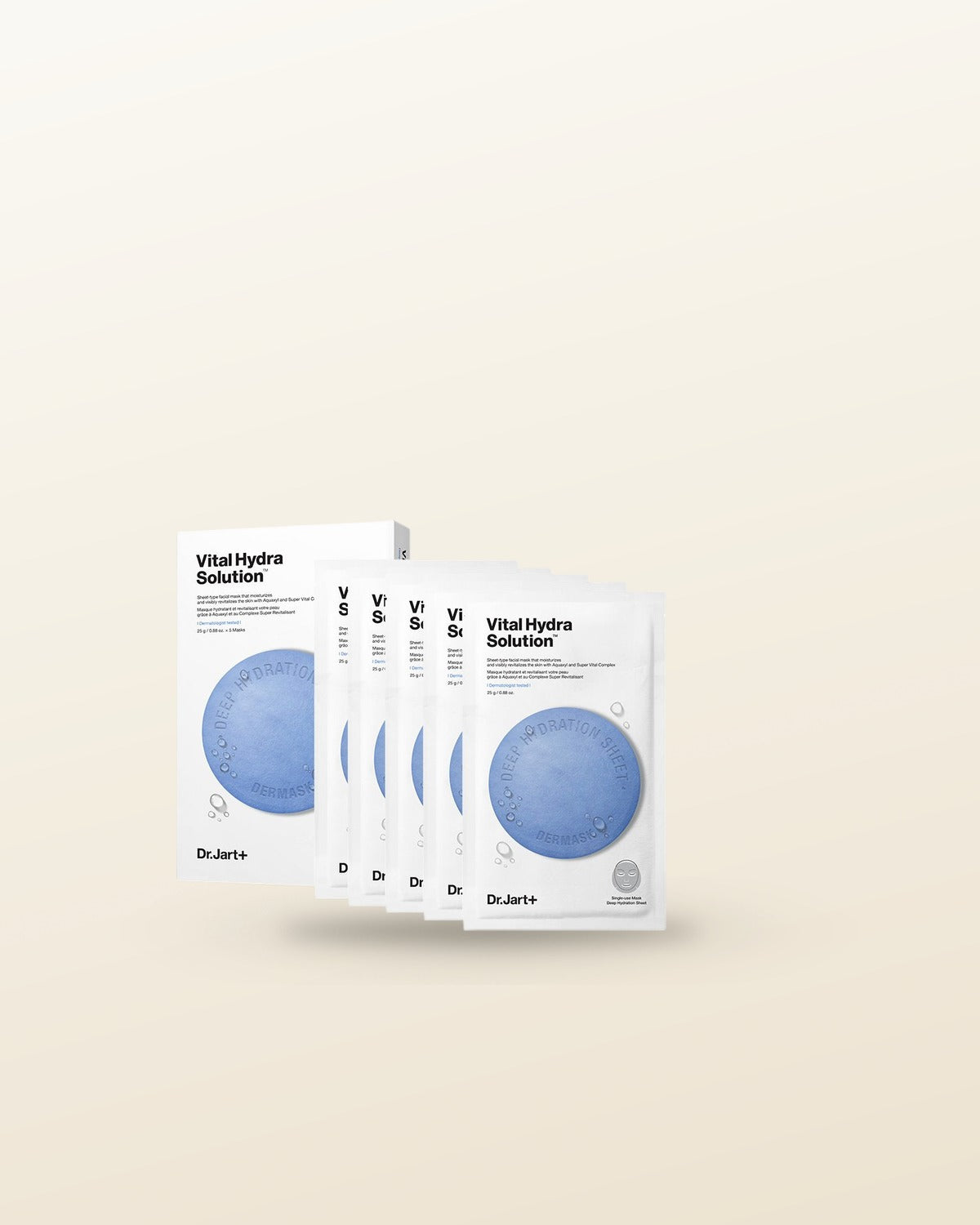 Dr.Jart+ Dermask Vital Hydra Solution Value Pack 25g X 5ea - tonal render