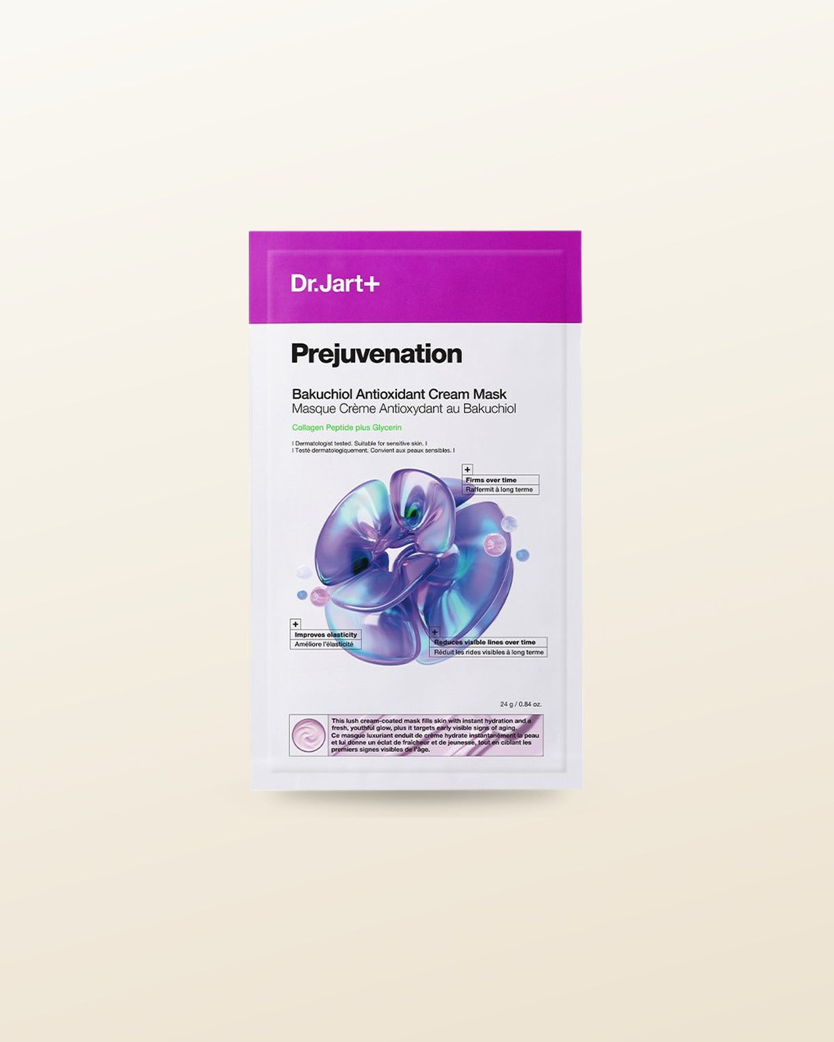 Dr.Jart+ Prejuvenation Bakuchiol Antioxidant Cream Mask 24g X 5ea - tonal render