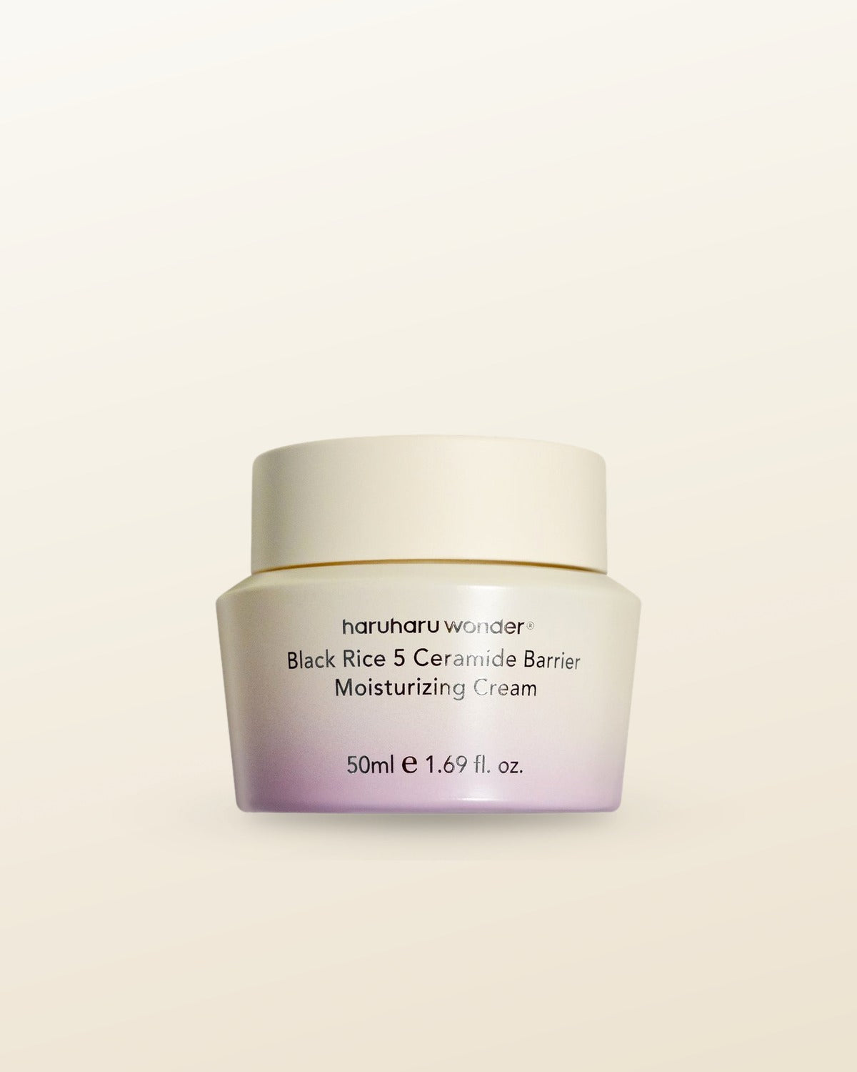 [haruharu wonder] Black Rice 5 Ceramide Barrier Moisturizing Cream 50ml - tonal render