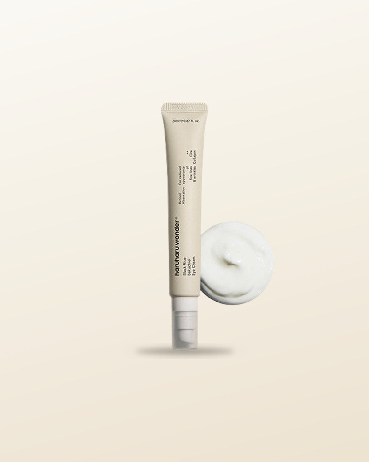 [haruharu wonder] Black Rice Bakuchiol Eye Cream 20ml - tonal render