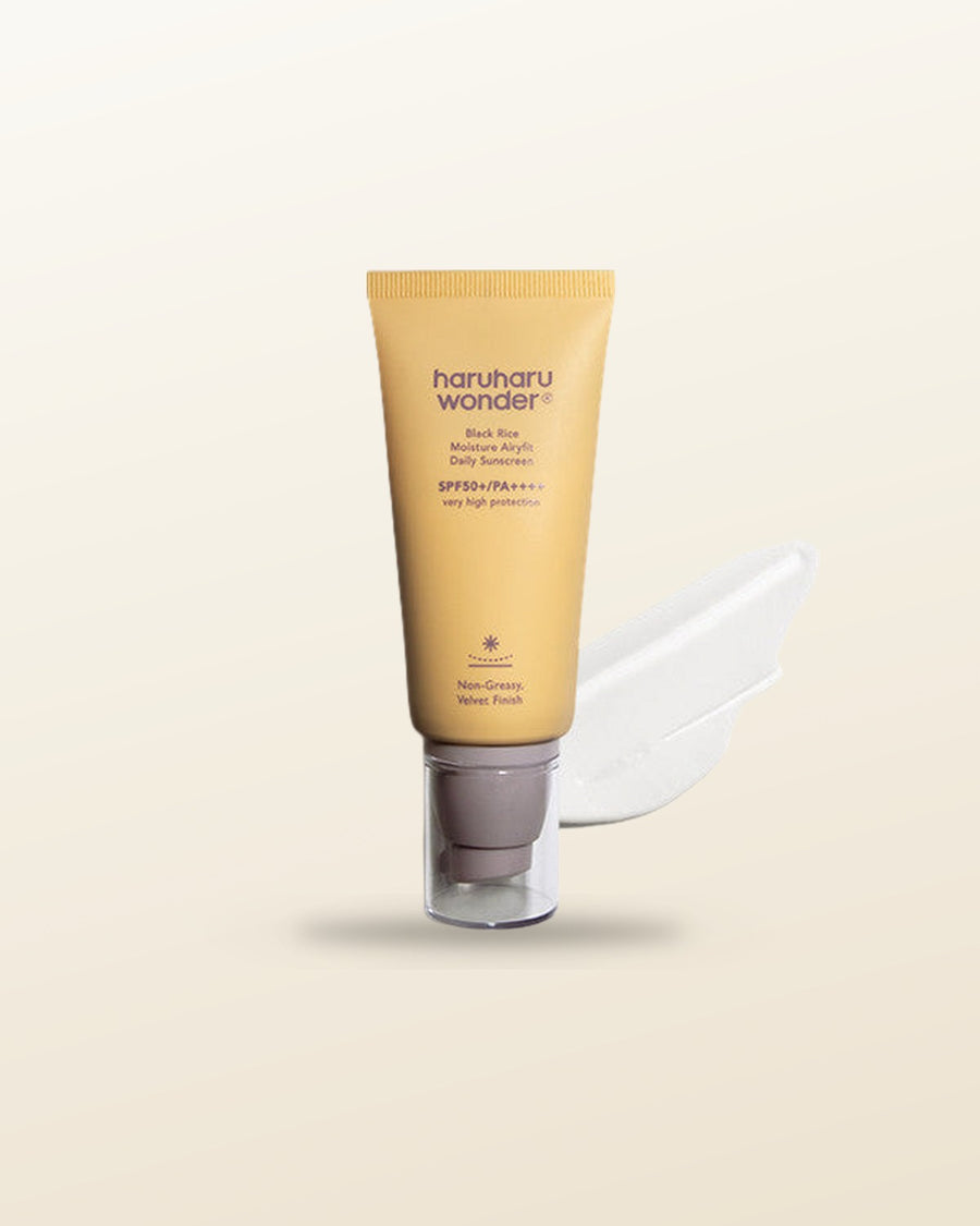 [haruharu wonder] Black Rice Moisture Airyfit Sunscreen SPF50+ 50ml - tonal render