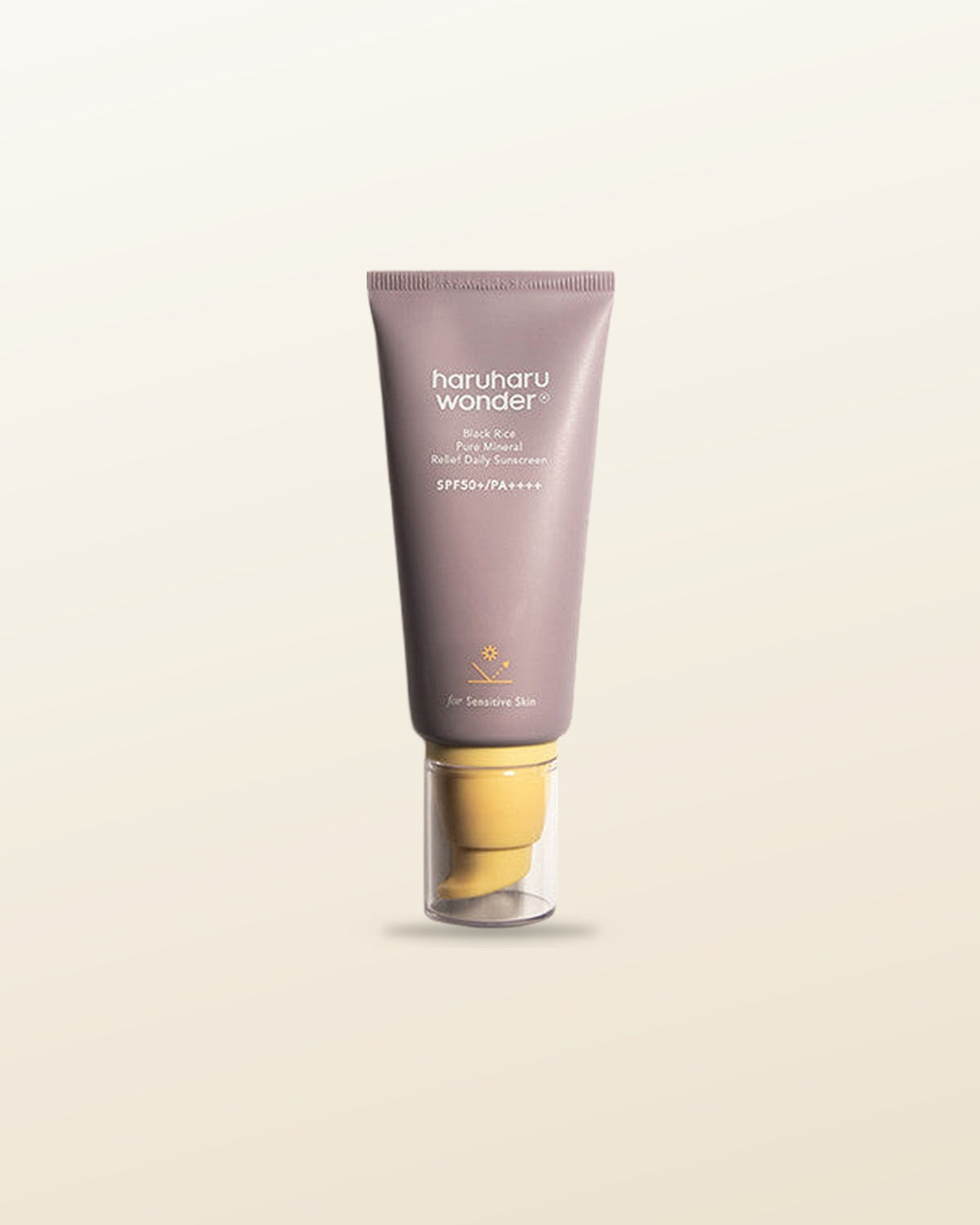 [haruharu wonder] Black Rice Pure Mineral Relief Daily Sunscreen SPF50+ 50ml - tonal render