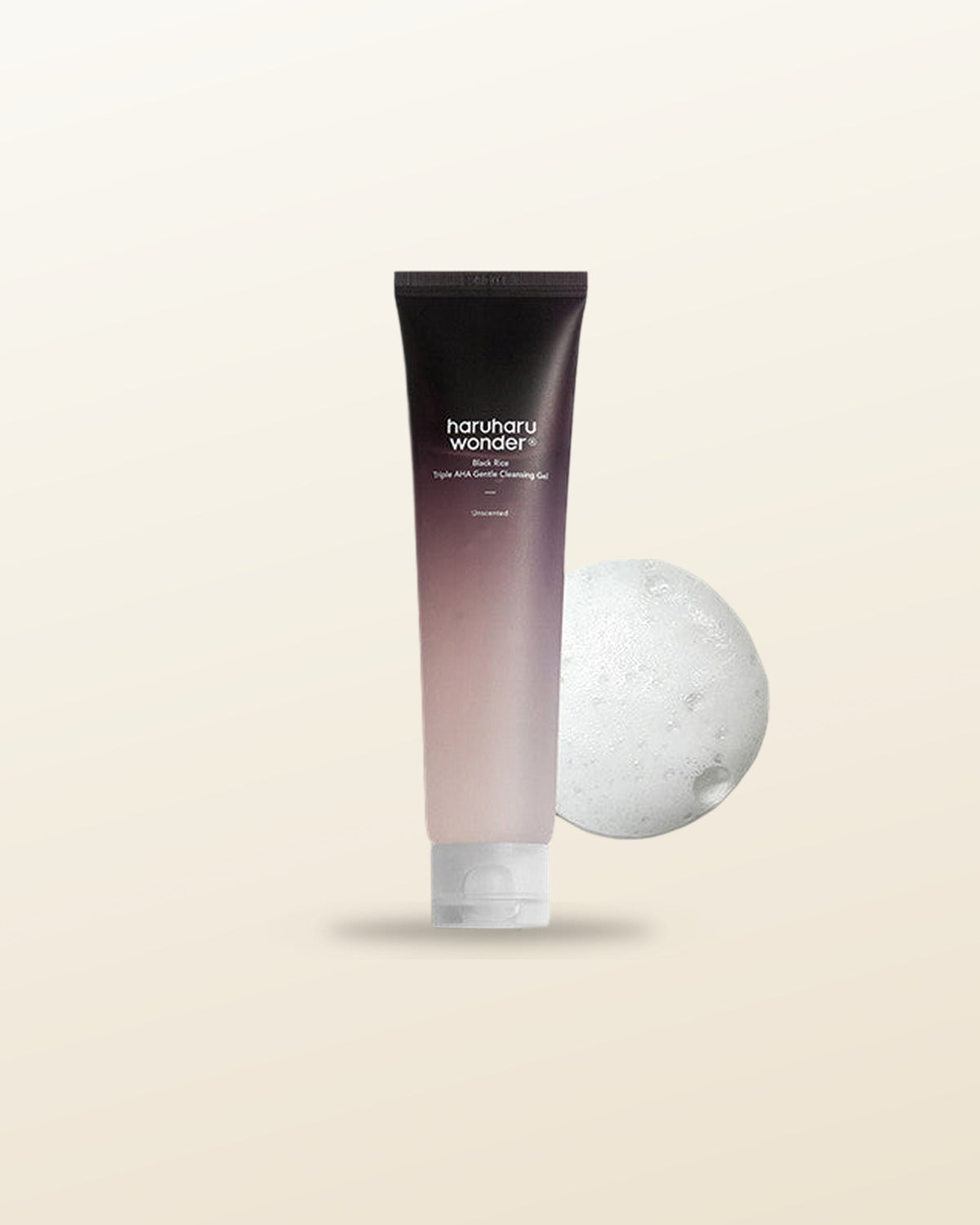 [haruharu wonder] Black Rice Triple AHA Gentle Cleansing Gel 100ml - tonal render