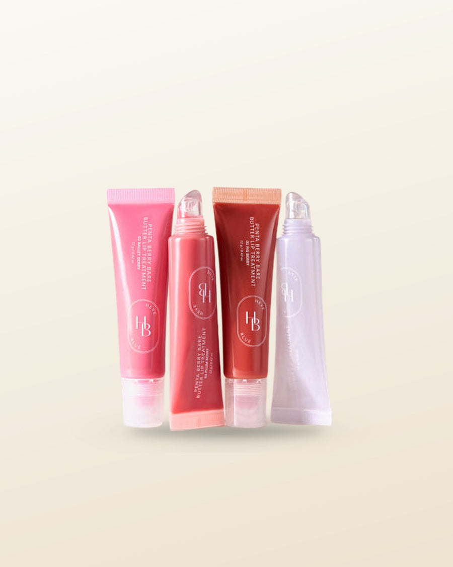 HEVEBLUE Penta Berry Panthenol Repair Lip Treatment 12g (4colors) - tonal render