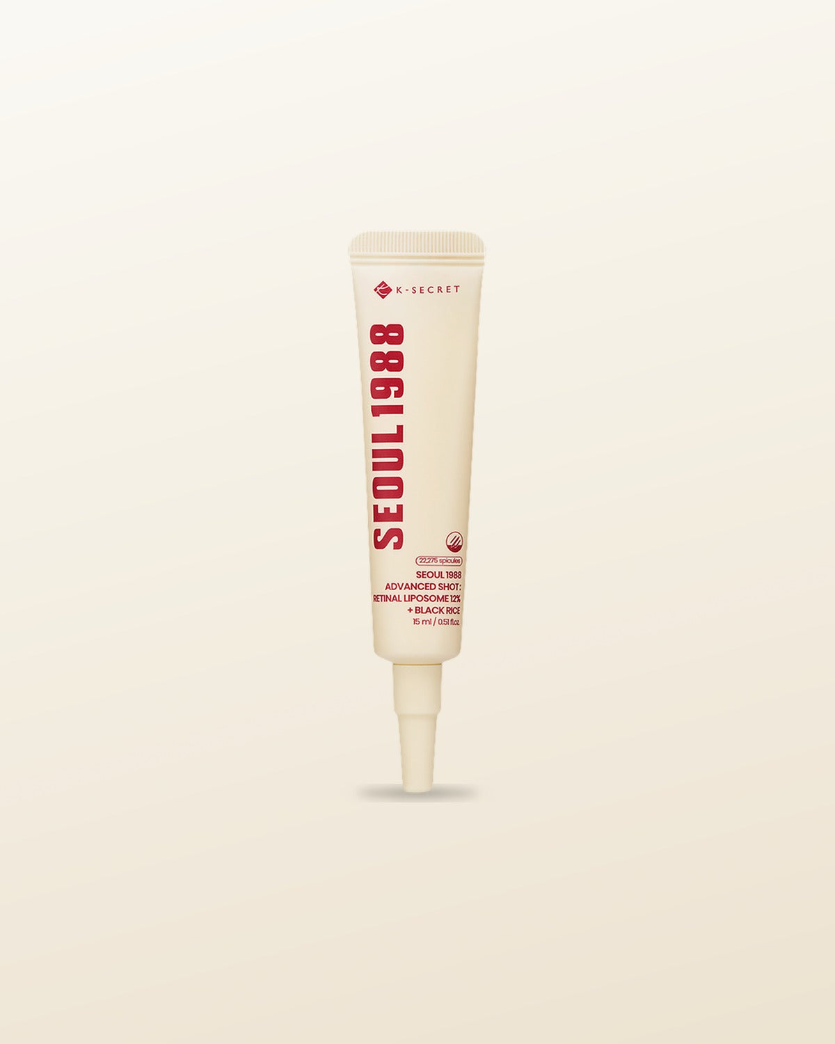 K-SECRET SEOUL 1988 ADVANCED SHOT : RETINAL LIPOSOME 12% + BLACK RICE 15ml - tonal render