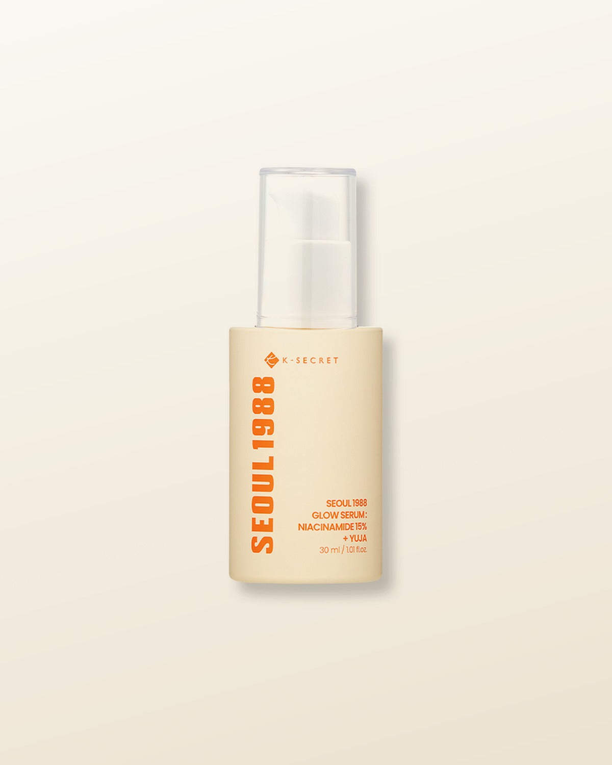 K-SECRET SEOUL 1988 GLOW SERUM : NIACINAMIDE 15% + YUJA 30ml - tonal render