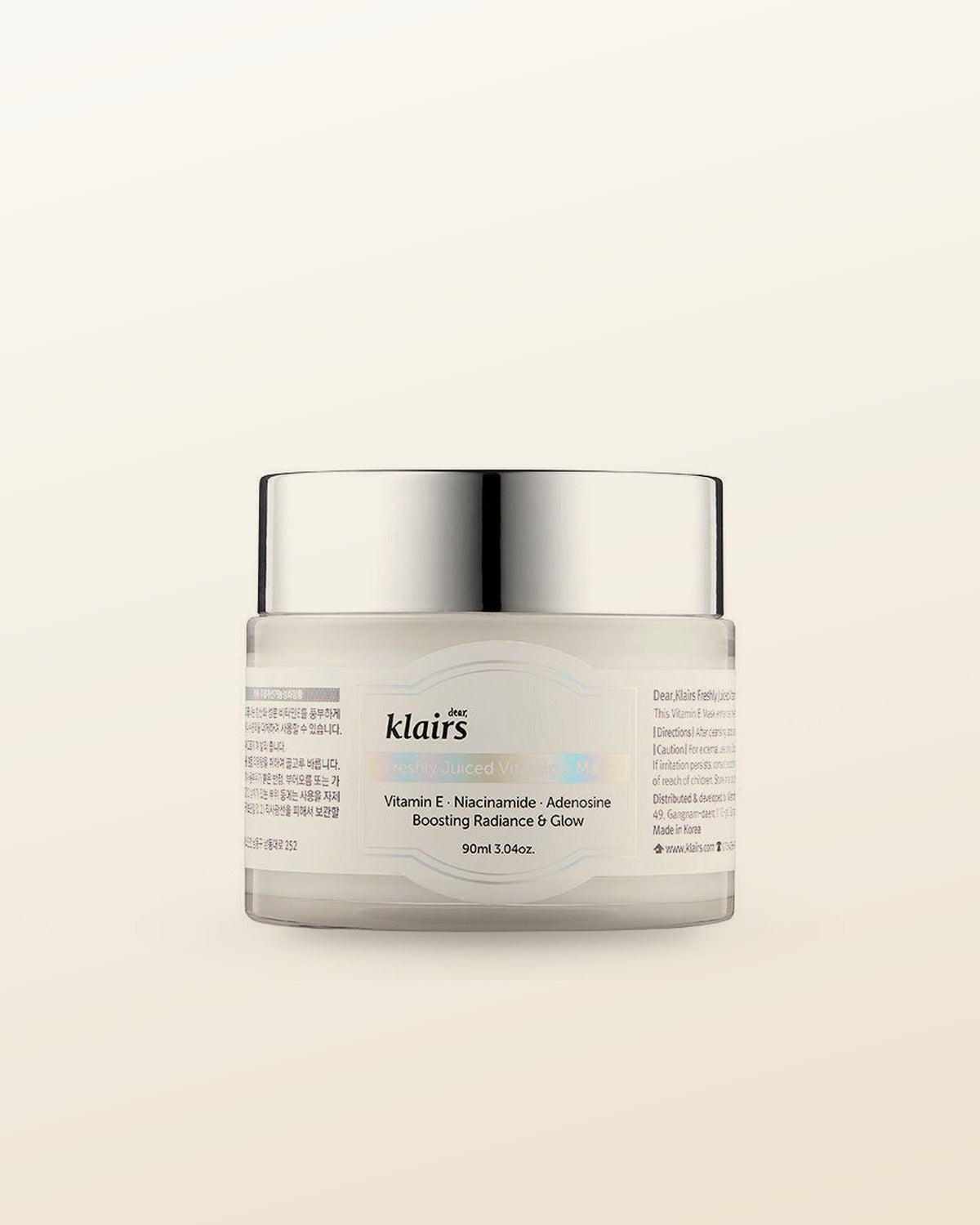 KLAIRS Freshly Juiced Vitamin E Mask 90ml - tonal render
