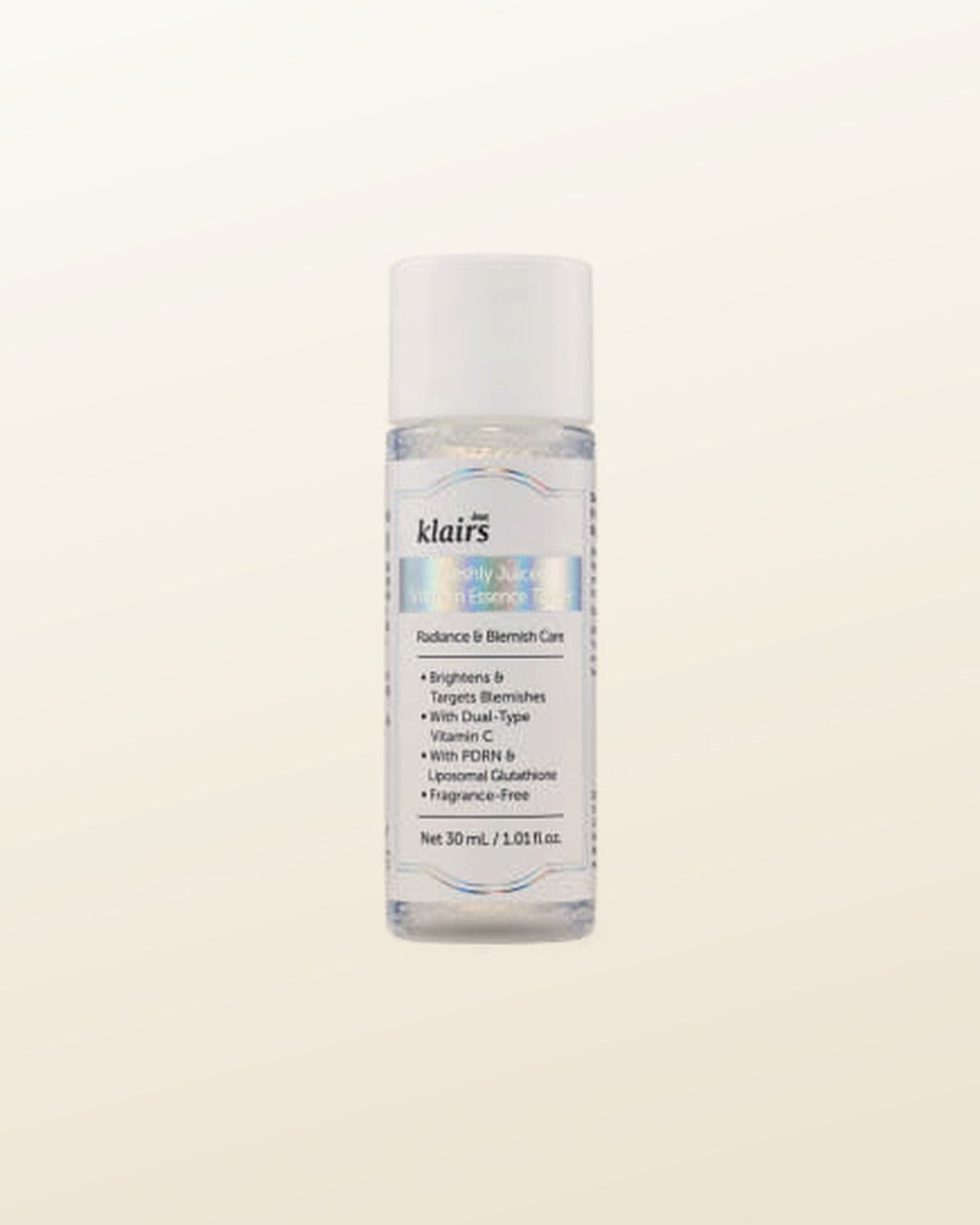 KLAIRS Freshly Juiced Vitamin Essence Toner 30ml - tonal render