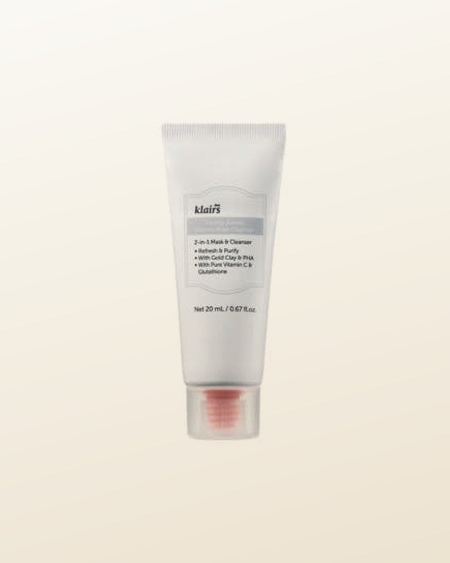 KLAIRS Freshly Juiced Vitamin Mask Cleanser 20ml - tonal render